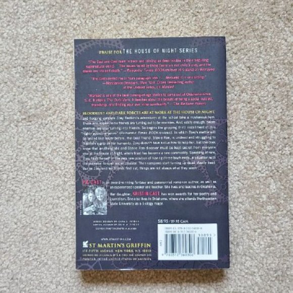 4/$25 Chosen: A House of Night Novel by PC Cast + Kristin Cast - Paperback - Picture 5 of 5